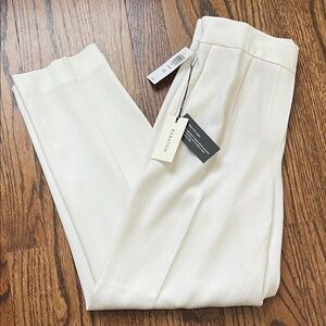 Babaton Crisp White Women's Trousers